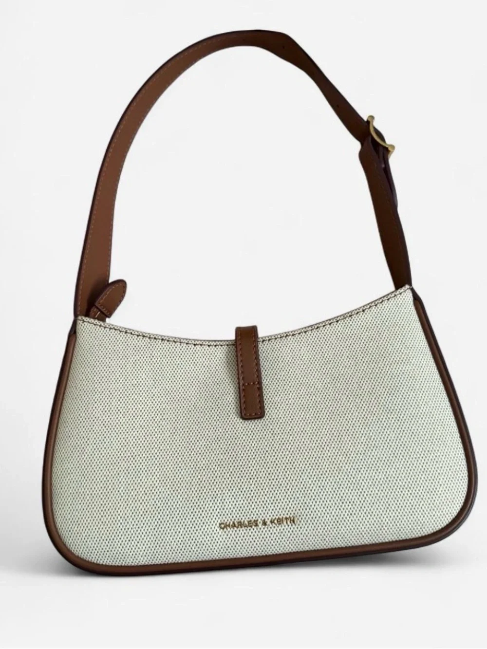 Charles & Keith structured cream